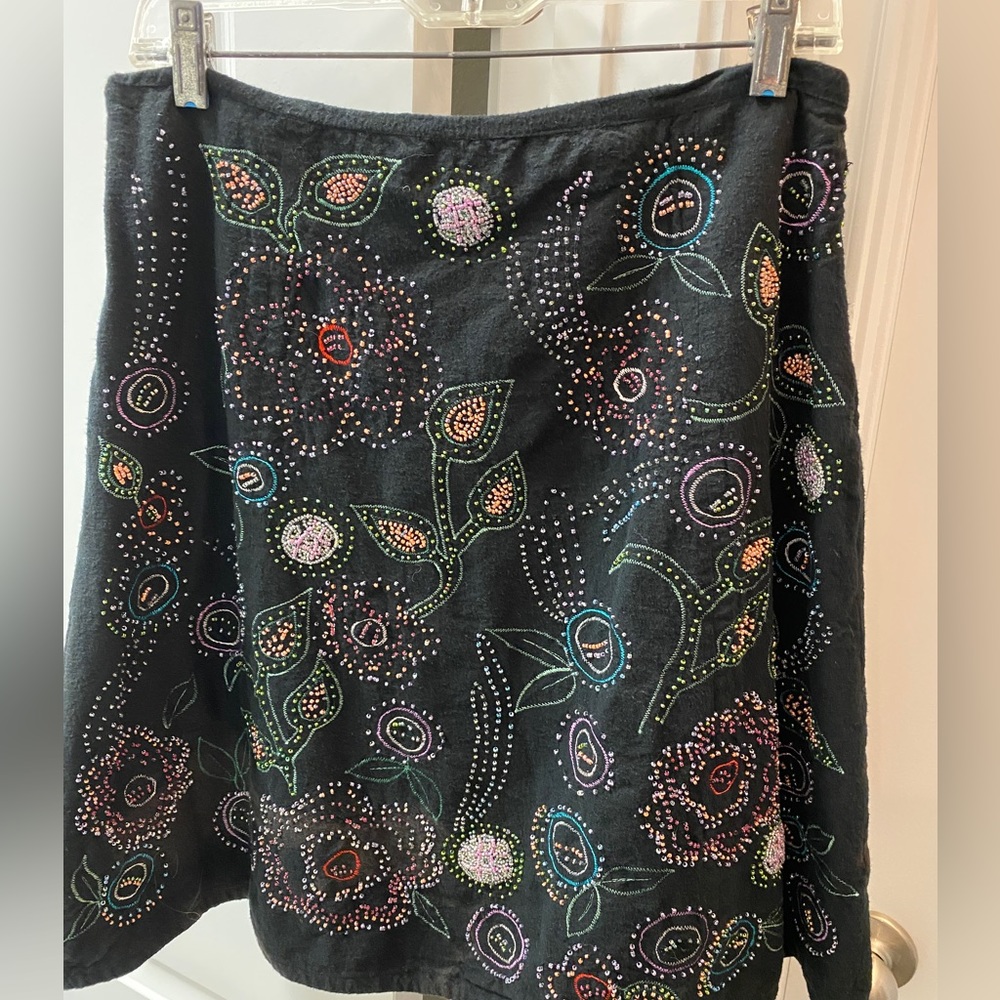 New Frontier Beaded Skirt